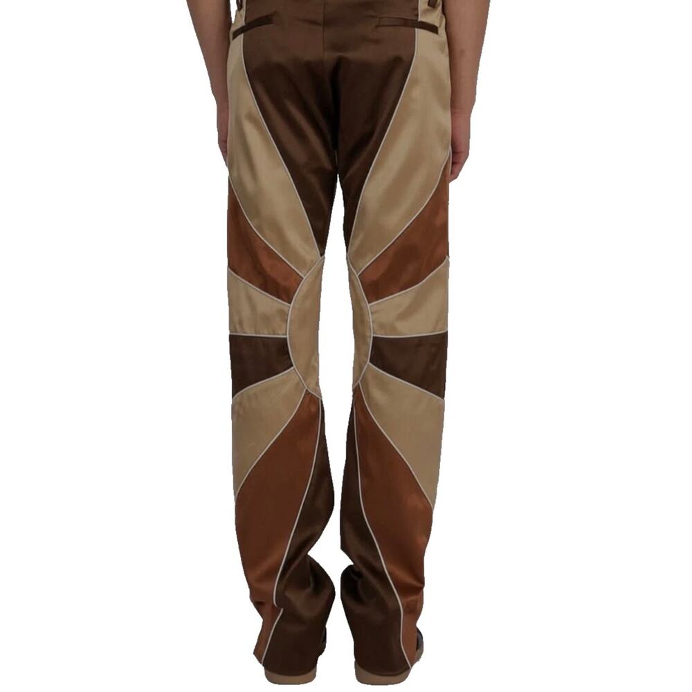 MNML Mens Sateen Sunset Panel Pants